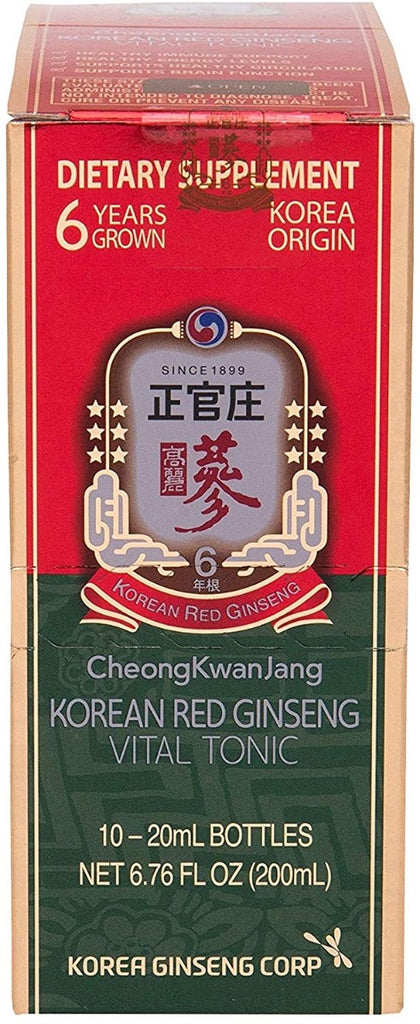 CHEONKWANJANG: Ginseng Tonic Vital, 10 pk