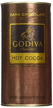 GODIVA: Hot Cocoa Dark Chocolate Can, 14.5 oz