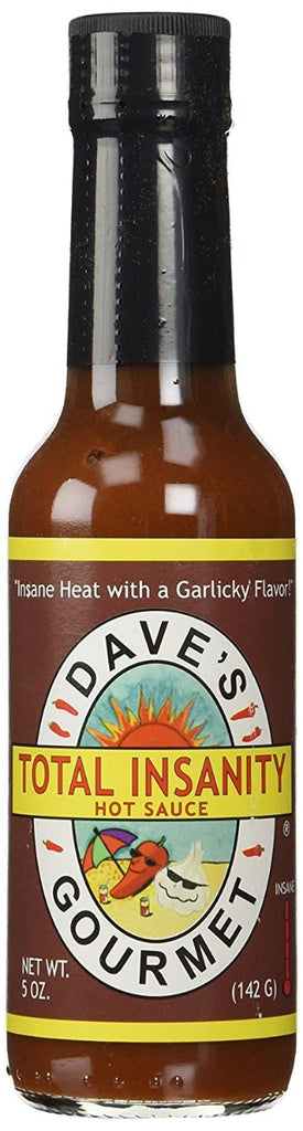 DAVES GOURMET: Sauce Total Insanity, 5 oz