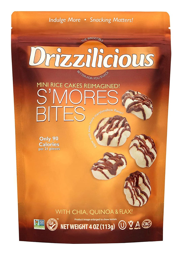 DRIZZILICIOUS: Rice Crisp Mini Smores, 4 oz