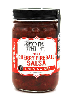 FOOD FOR THOUGHT: Salsa Hot Cherry Fireball, 13 oz