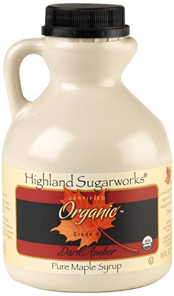 HIGHLAND: Syrup Maple US Amber Jug, 16 oz