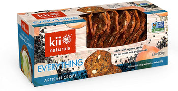 KII NATURALS: Crisps Everything, 5.3 oz