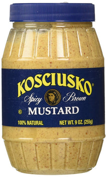 KOSCIUSKO: Spicy Brown Mustard, 9 oz