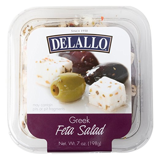 DELALLO: Greek Feta Salad, 7 oz