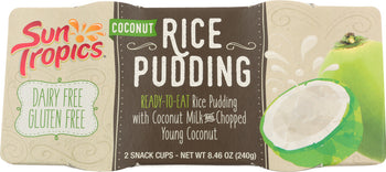 SUN TROPICS: Coconut Rice Pudding, 8.46 oz