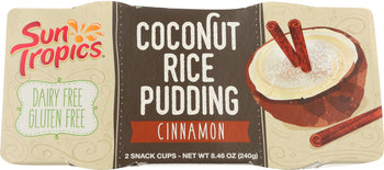 SUN TROPICS: Coconut Rice Pudding Cinnamon, 8.46 oz