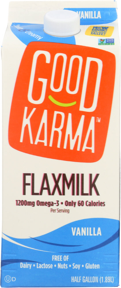 GOOD KARMA: Flax Milk Vanilla, 64 oz