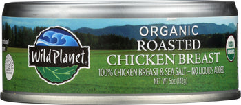 WILD PLANET: Organic Roasted Chicken, 5 oz