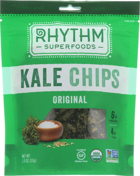 RHYTHM SUPERFOODS: Kale Chips Original, 2 oz