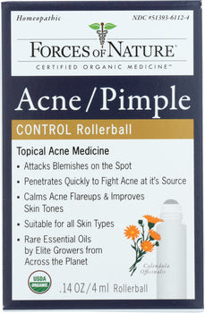 FORCES OF NATURE: Acne Pimple Control, .14 oz