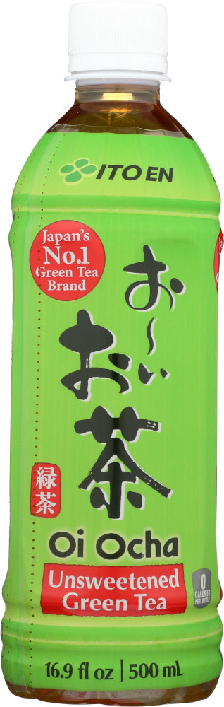 ITO EN: Oi Ocha Green Tea Unsweetened, 16.9 oz