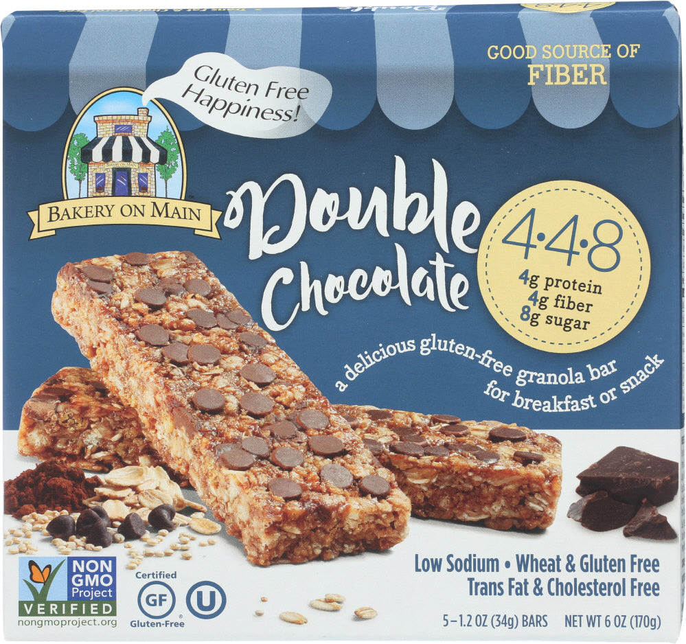 BAKERY ON MAIN: Double Chocolate Granola Bar, 6 oz