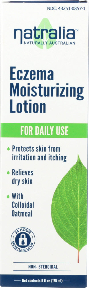 NATRALIA: Eczema Moisturizing Lotion, 6 oz