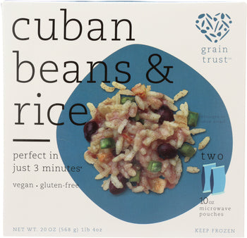 GRAIN TRUST: Cuban Beans and Rice, 20 oz