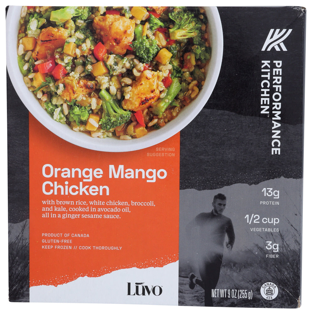 LUVO: Bowl Chicken Orange Mango, 10 oz