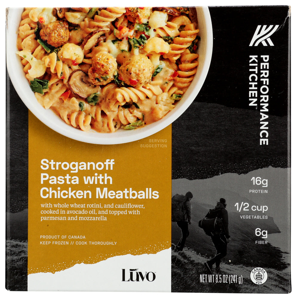 LUVO: Chicken Meatballs in Creamy Stroganoff, 8.5 oz