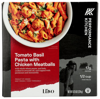 LUVO: Chicken Meatballs in Tomato Basil Sauce, 8.25 oz