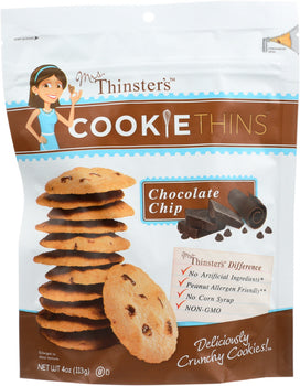 MRS THINSTERS: Cookie Thin Chocolate Chip, 4 oz