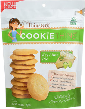 MRS THINSTERS: Cookie Thins Key Lime Pie, 4 oz