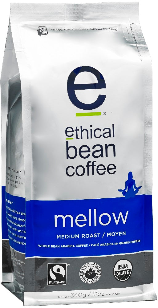 ETHICAL BEAN: Coffee Medium Roast Mellow, 12 oz