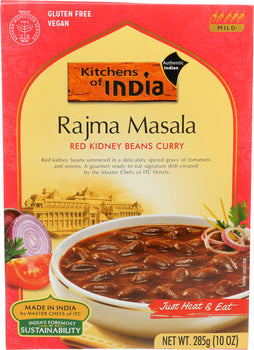 KITCHENS OF INDIA: Rajma Masala Red Kidney Beans Curry, 10 oz