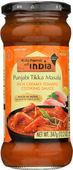 KITCHENS OF INDIA: Sauce Cooking Creamy Tomato, 12.2 oz