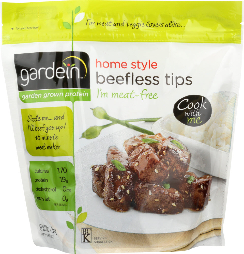 GARDEIN HOMESTYLE: Beefless Tips, 9 oz