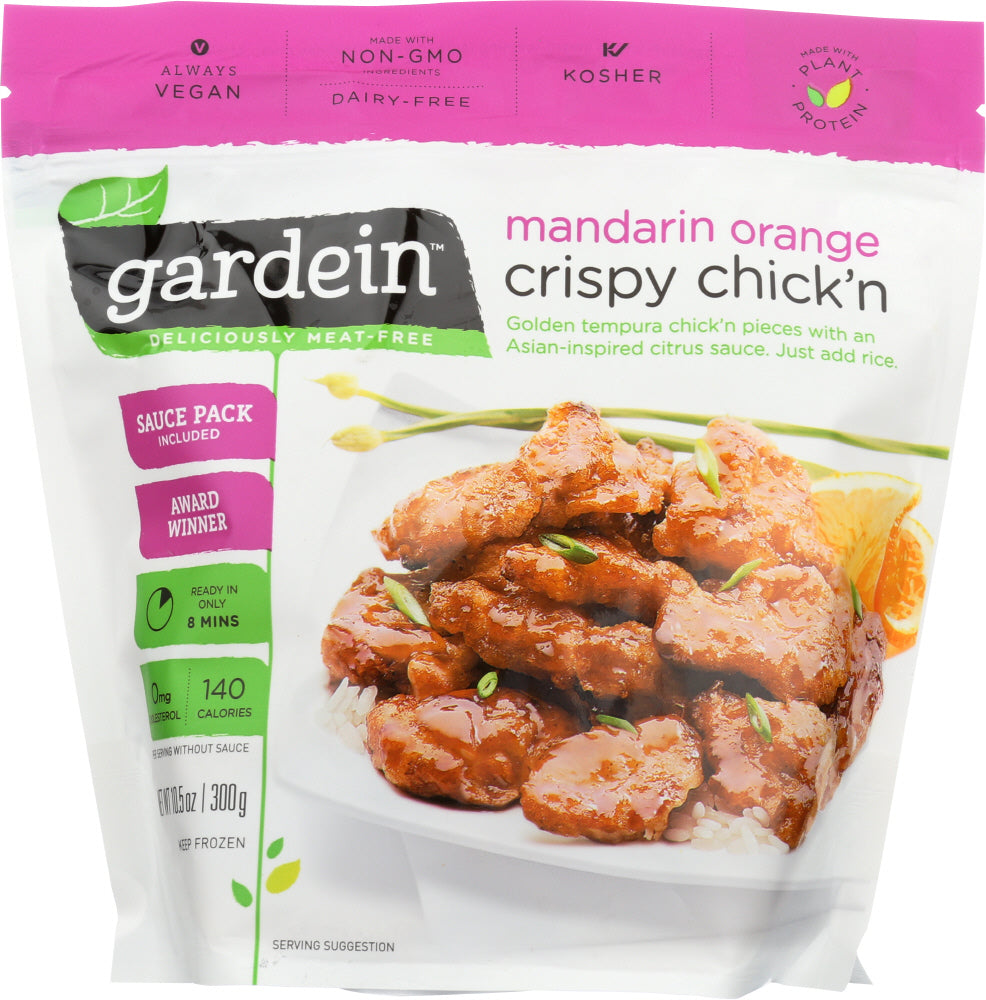 GARDEIN: Mandarin Orange Crispy Chick'n, 10.5 oz