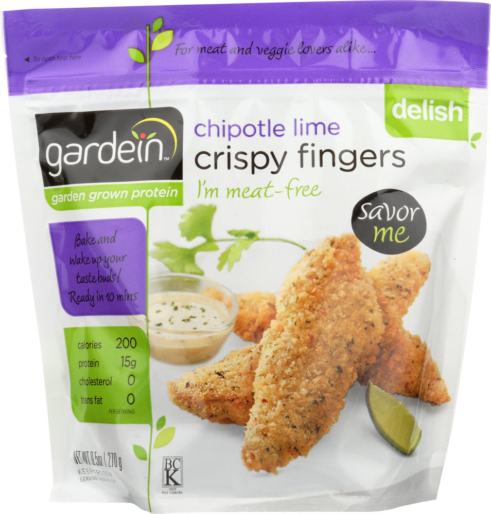 GARDEIN: Chipotle Lime Crispy Fingers, 9.5 oz