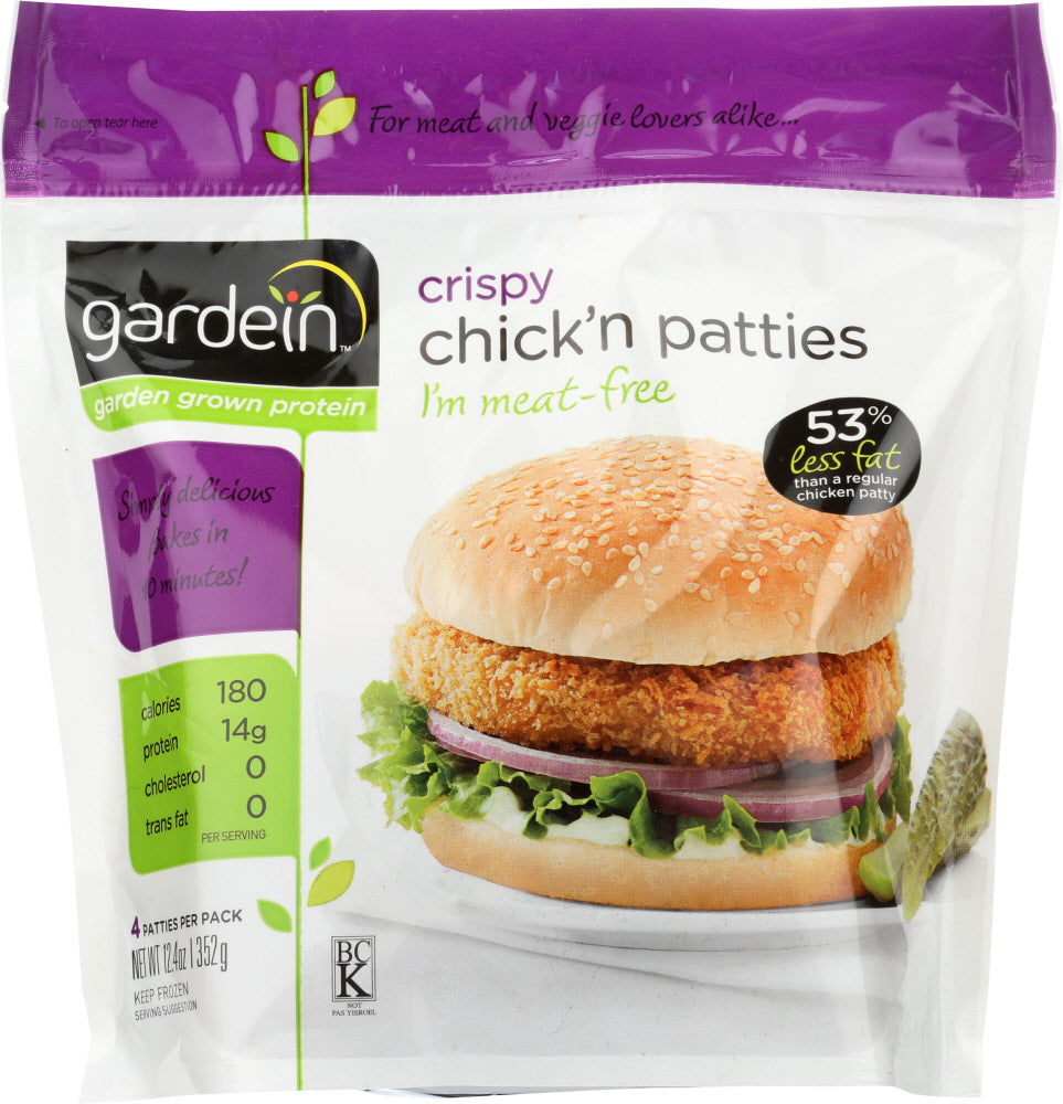 GARDEIN: Crispy Chick'n Patties, 12.40 oz