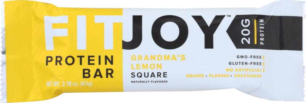 FITJOY: Bar Grandma's Lemon Square, 2.18 oz