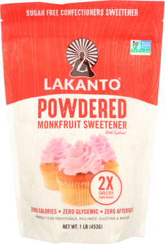 LAKANTO: Sweetener Powdered, 16 oz