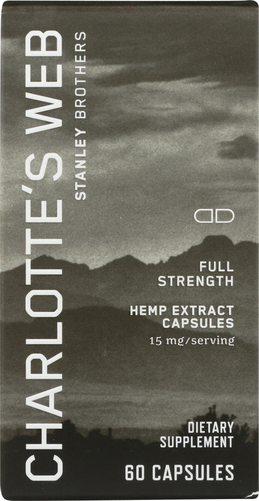 CHARLOTTES WEB: Capsule Full Strength, 15 mg, 60 pc