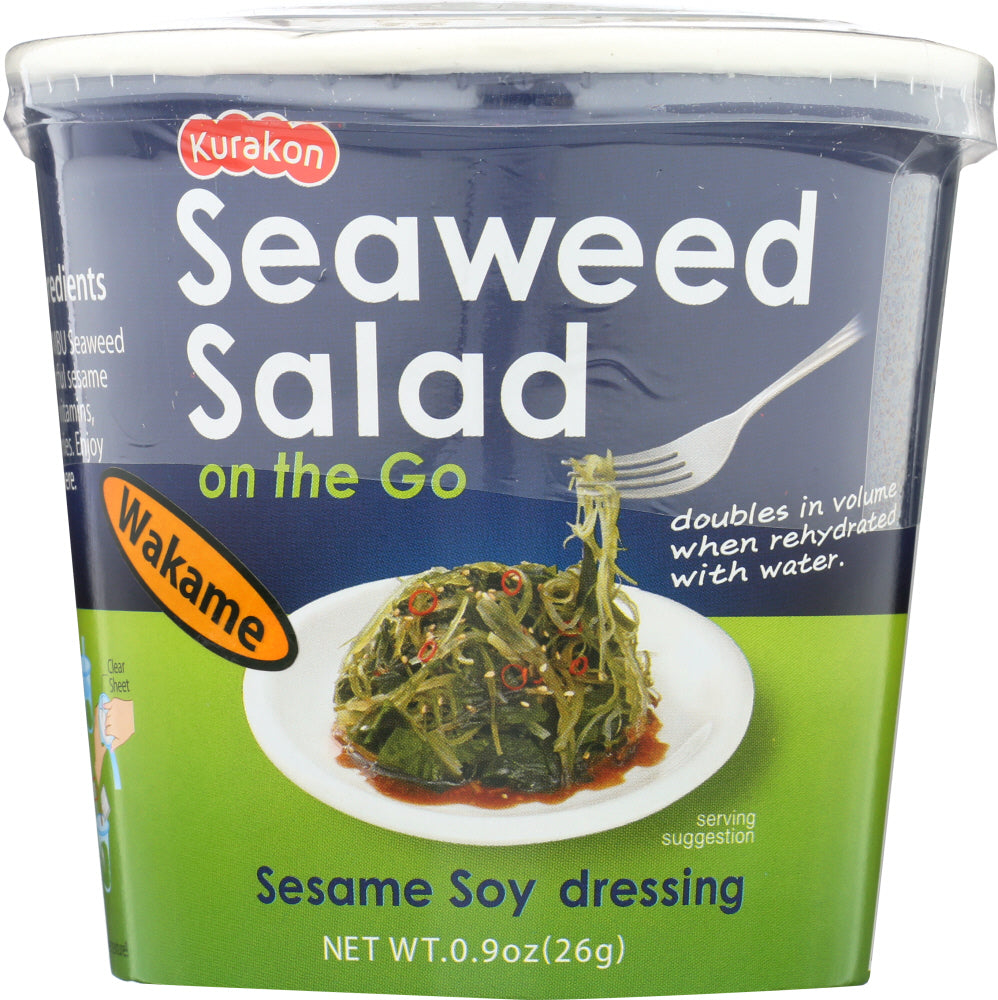 JAPANESE DELIGHT: Sesame Soy Dressing Seaweed Salad, 0.9 oz