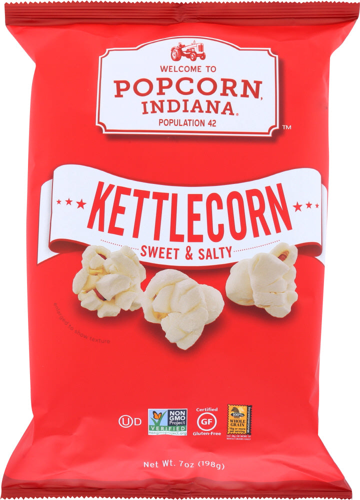 POPCORN INDIANA: Original Kettlecorn Sweet & Salty, 7 oz