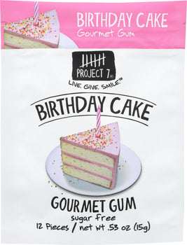 PROJECT 7: Birthday Cake Gum, 0.53 oz