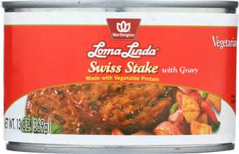 LOMA LINDA: Swiss Stake with Gravy, 13 oz