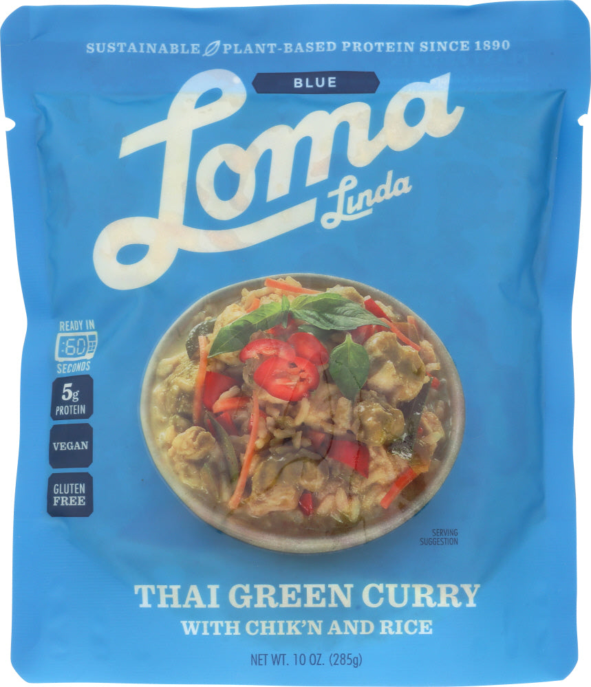 LOMA BLUE: Thai Green Curry, 10 oz