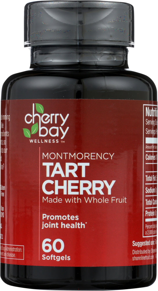 CHERRY BAY WELLNESS: Tart Cherry Supplement Softgel, 60 sg