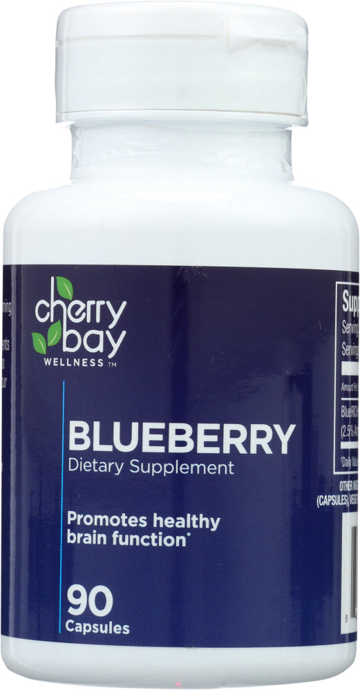 CHERRY BAY WELLNESS: Blueberry Dietary Supplement, 90 cp