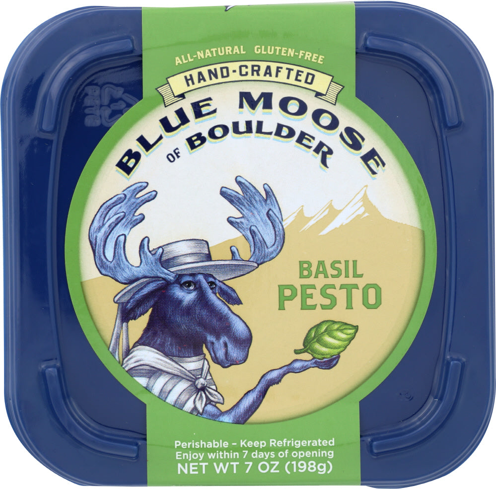 BLUE MOOSE OF BOULDER: Basil Pesto, 7 oz