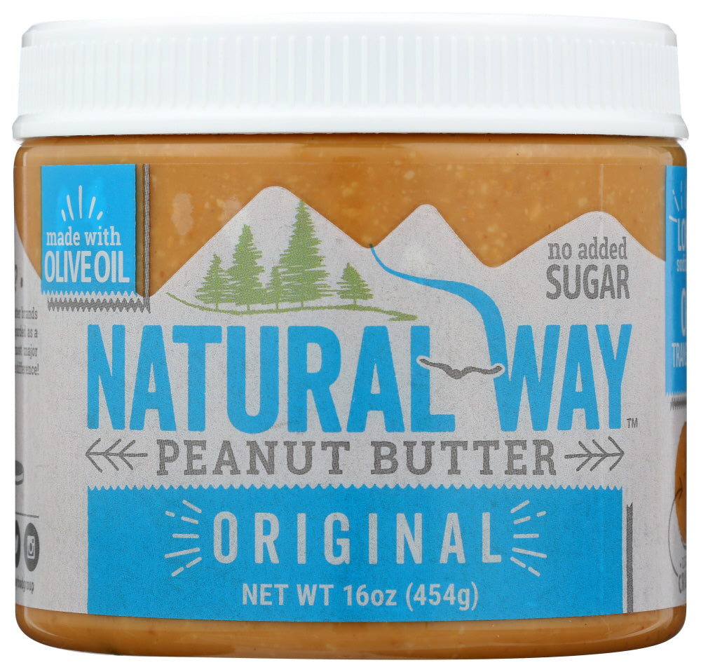 NATURAL WAY: Peanut Butter Original, 16 oz