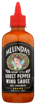 MELINDAS: Sauce Wing Ghost Pepper Cream, 12 oz