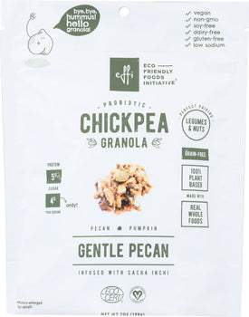 EFFI: Granola Chickpea Gentle Pecan, 7 oz