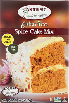 NAMASTE FOODS: Gluten Free Spice Cake Mix, 26 oz