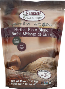 NAMASTE FOODS: Perfect Flour Blend Gluten Free, 48 oz