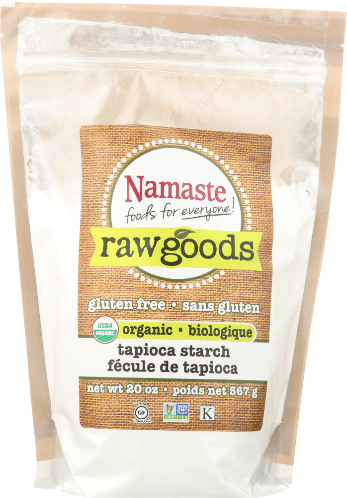 NAMASTE FOODS: Raw Goods Organic Tapioca Starch, 20 oz