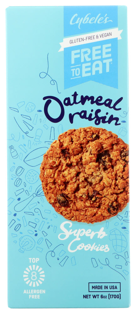 CYBELES: Oatmeal Raisin Cookies, 6 oz