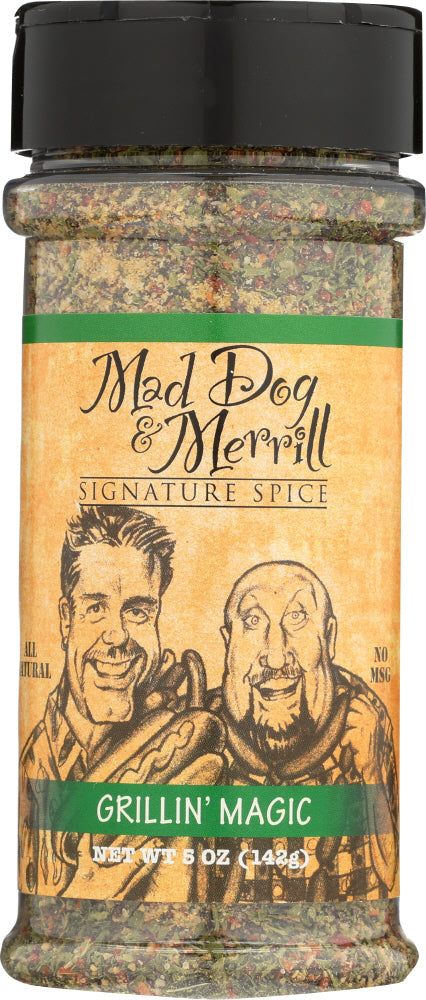 MAD DOG & MERRILL: Seasoning Grillin Magic, 5 oz